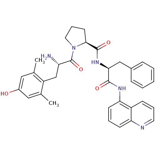 Chemical structure of BindingDB Monomer ID 50149389