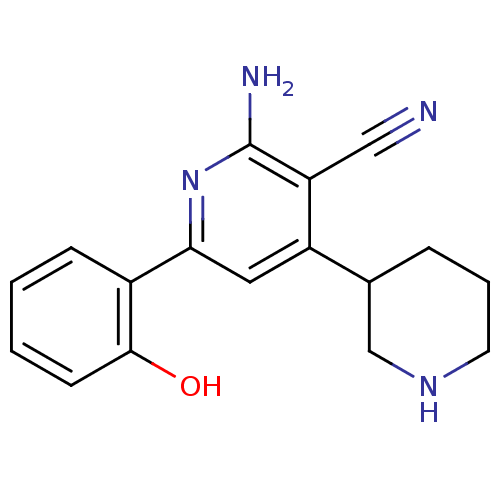 Chemical structure of BindingDB Monomer ID 50149806