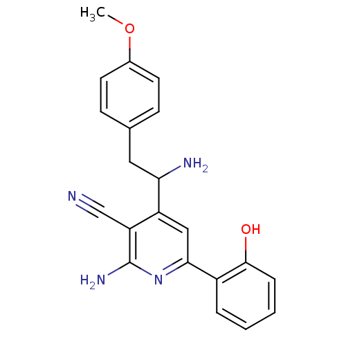 Chemical structure of BindingDB Monomer ID 50149819