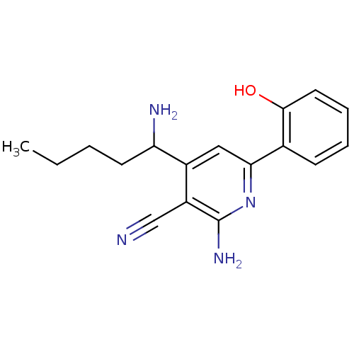 Chemical structure of BindingDB Monomer ID 50149821
