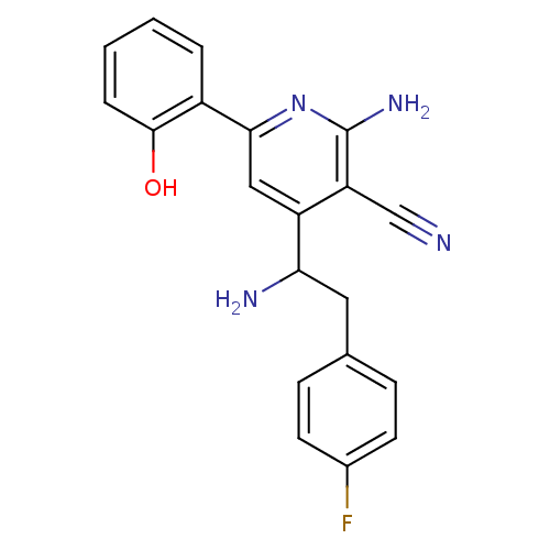 Chemical structure of BindingDB Monomer ID 50149822