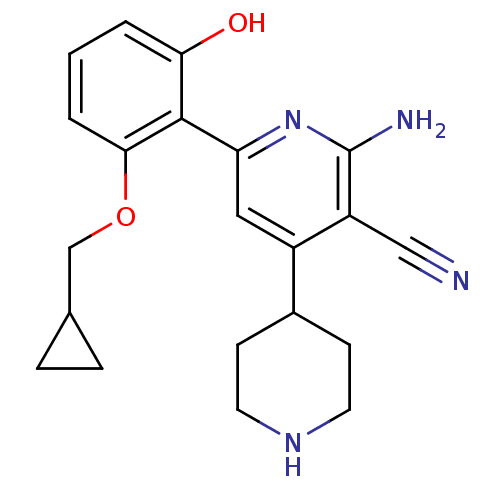 Chemical structure of BindingDB Monomer ID 50149825