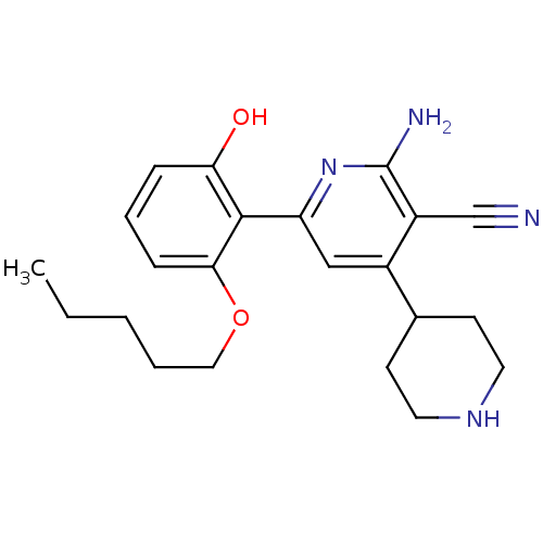 Chemical structure of BindingDB Monomer ID 50149826