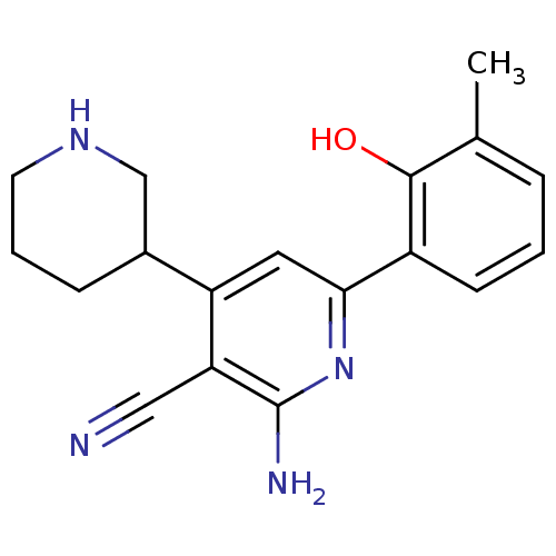 Chemical structure of BindingDB Monomer ID 50149827