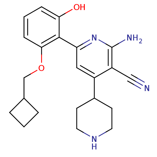 Chemical structure of BindingDB Monomer ID 50149828