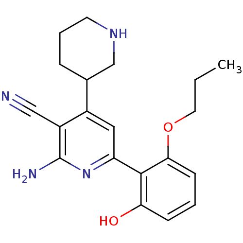 Chemical structure of BindingDB Monomer ID 50149832