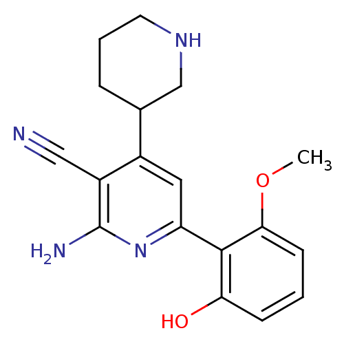 Chemical structure of BindingDB Monomer ID 50149836