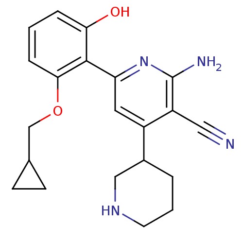 Chemical structure of BindingDB Monomer ID 50149846