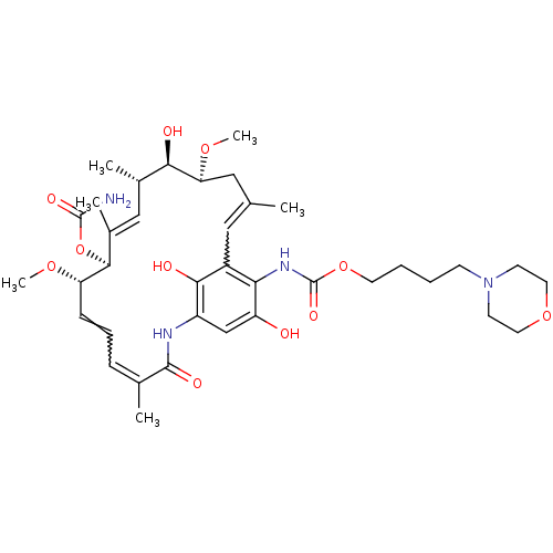 Chemical structure of BindingDB Monomer ID 50150159