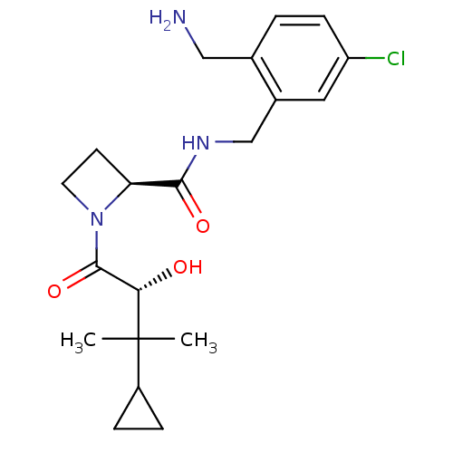 Chemical structure of BindingDB Monomer ID 50150291