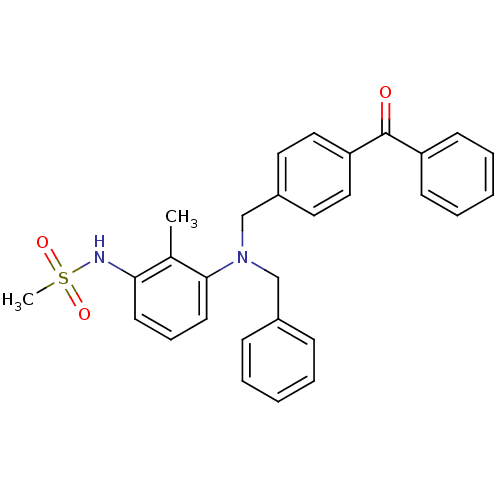Chemical structure of BindingDB Monomer ID 50150317