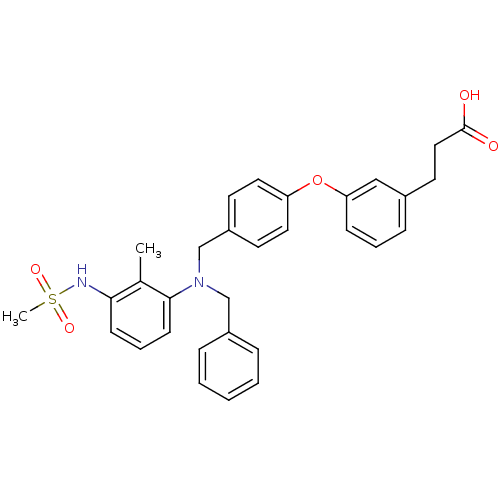 Chemical structure of BindingDB Monomer ID 50150320