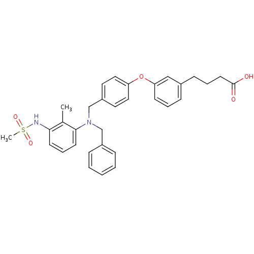 Chemical structure of BindingDB Monomer ID 50150323