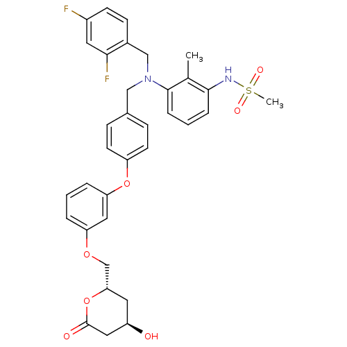 Chemical structure of BindingDB Monomer ID 50150334