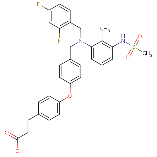 Chemical structure of BindingDB Monomer ID 50150347