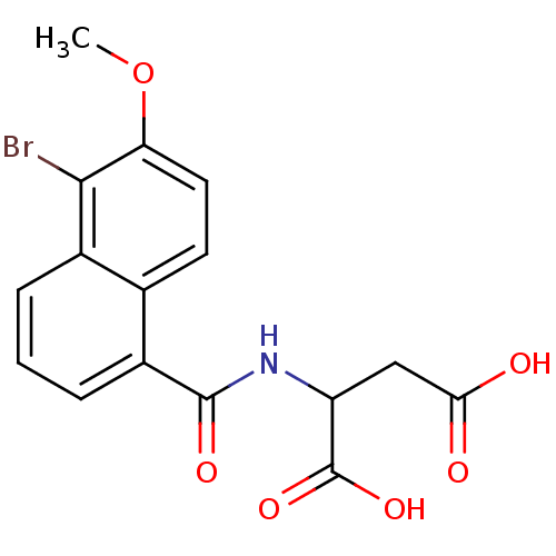 Chemical structure of BindingDB Monomer ID 50150375