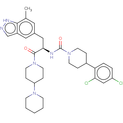 Chemical structure of BindingDB Monomer ID 50150396