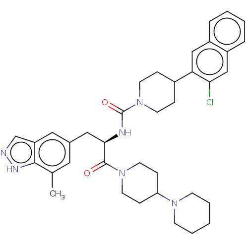 Chemical structure of BindingDB Monomer ID 50150464