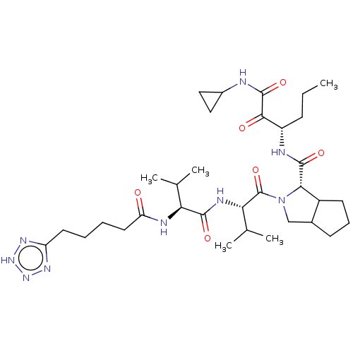 Chemical structure of BindingDB Monomer ID 50150594