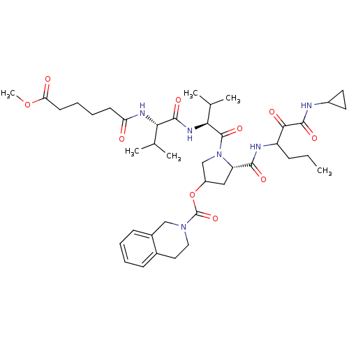 Chemical structure of BindingDB Monomer ID 50150597