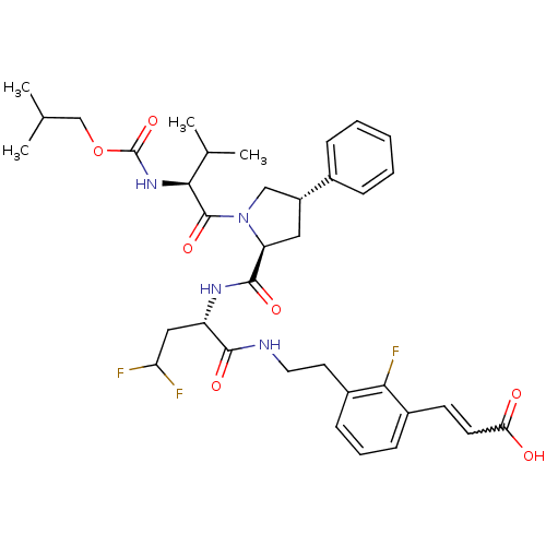 Chemical structure of BindingDB Monomer ID 50150994