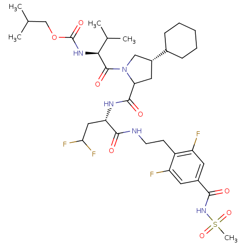 Chemical structure of BindingDB Monomer ID 50150995