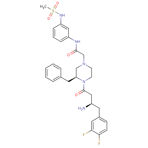 Chemical structure of BindingDB Monomer ID 50151822