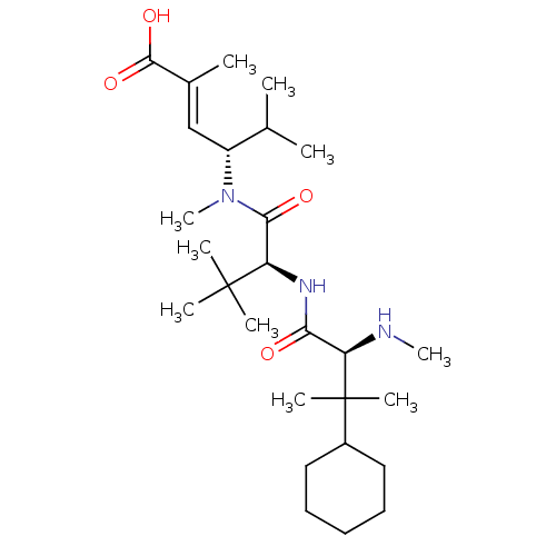 Chemical structure of BindingDB Monomer ID 50152135