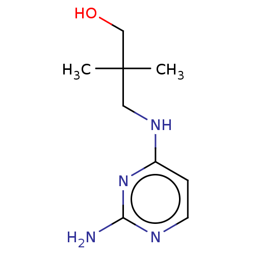 Chemical structure of BindingDB Monomer ID 50152136
