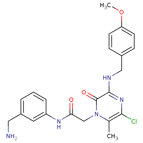 Chemical structure of BindingDB Monomer ID 50152201