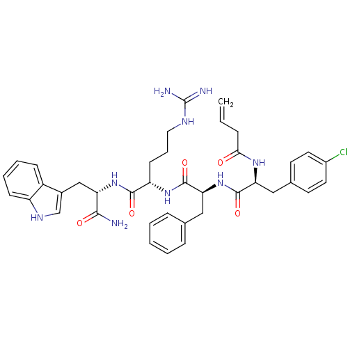 Chemical structure of BindingDB Monomer ID 50152275