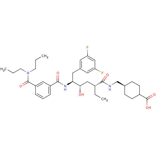 Chemical structure of BindingDB Monomer ID 50152294