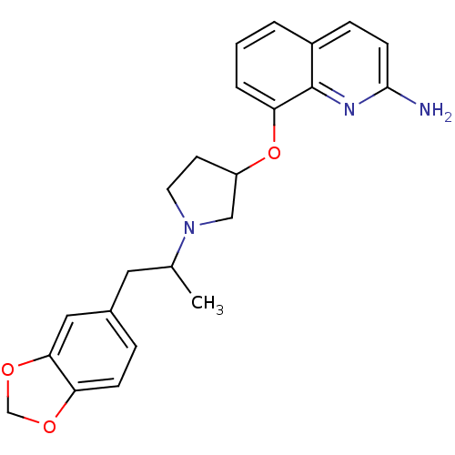 Chemical structure of BindingDB Monomer ID 50152502