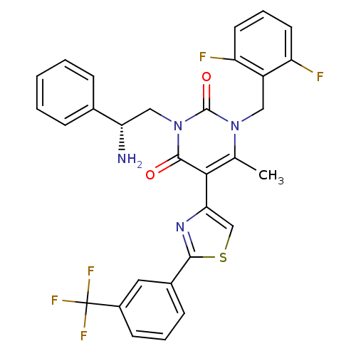 Chemical structure of BindingDB Monomer ID 50152721