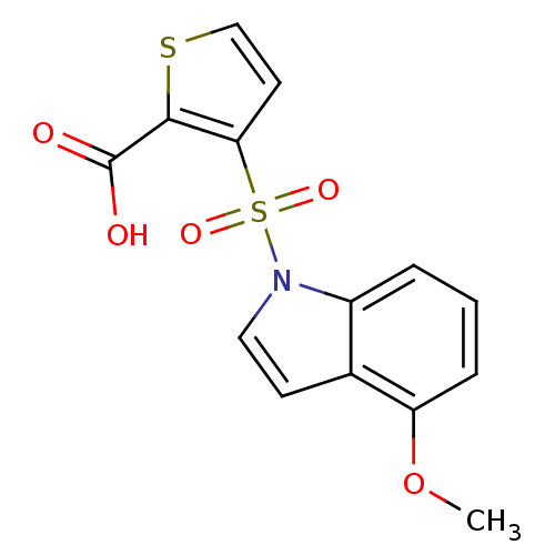 Chemical structure of BindingDB Monomer ID 50152874