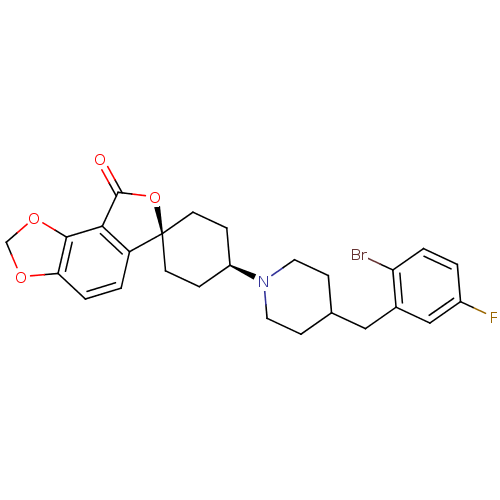Chemical structure of BindingDB Monomer ID 50152947