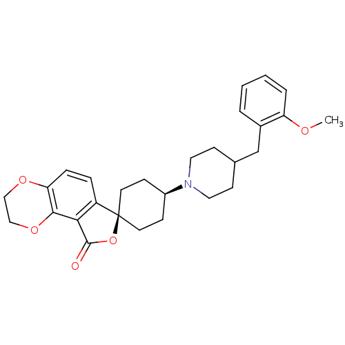 Chemical structure of BindingDB Monomer ID 50152959