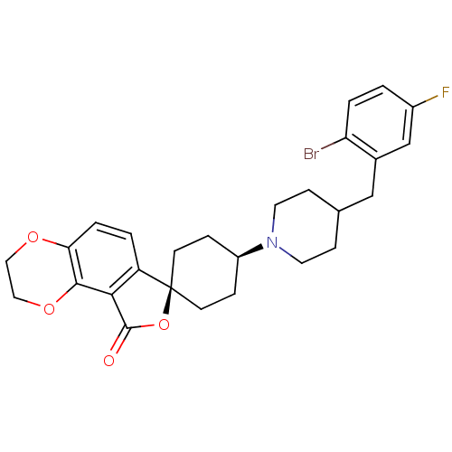 Chemical structure of BindingDB Monomer ID 50152960