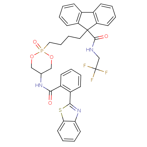 Chemical structure of BindingDB Monomer ID 50153195