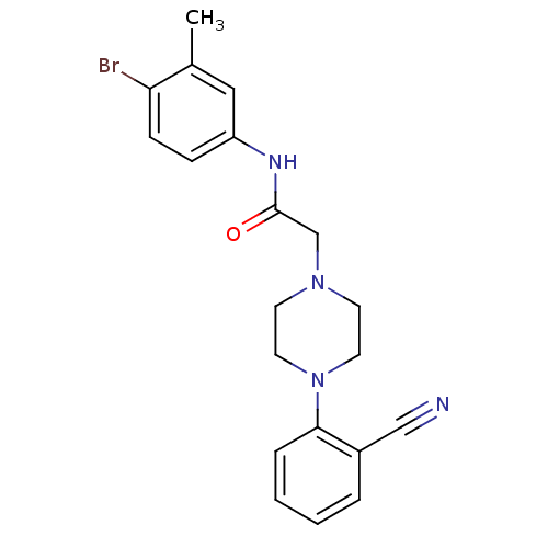 Chemical structure of BindingDB Monomer ID 50153257