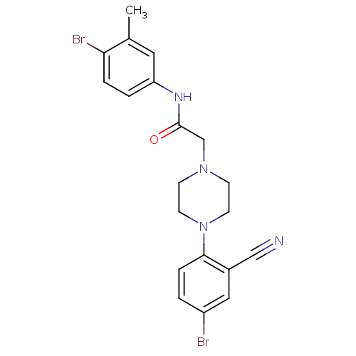 Chemical structure of BindingDB Monomer ID 50153260
