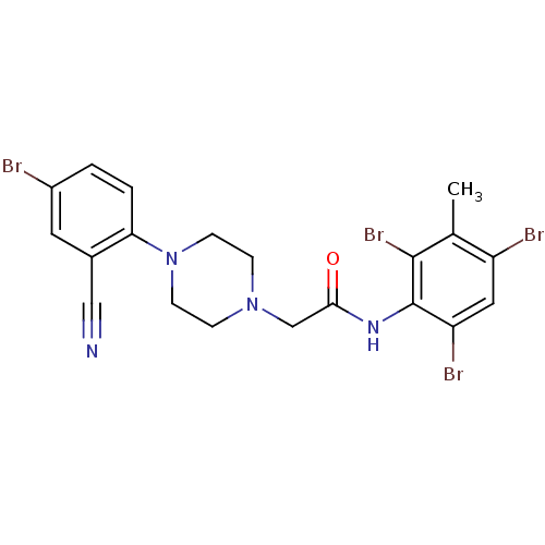 Chemical structure of BindingDB Monomer ID 50153261