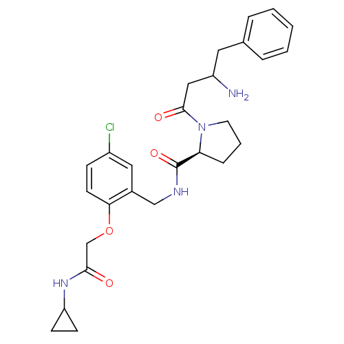 Chemical structure of BindingDB Monomer ID 50153383