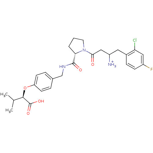 Chemical structure of BindingDB Monomer ID 50153415