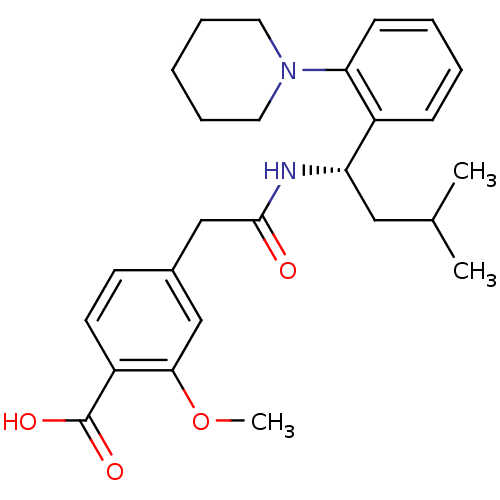 Chemical structure of BindingDB Monomer ID 50153521