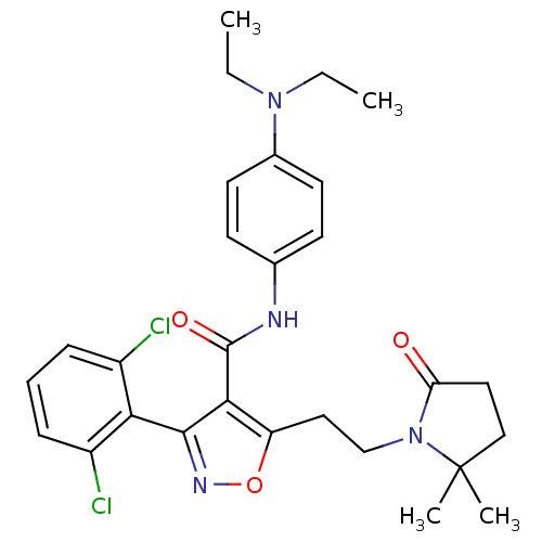 Chemical structure of BindingDB Monomer ID 50153536