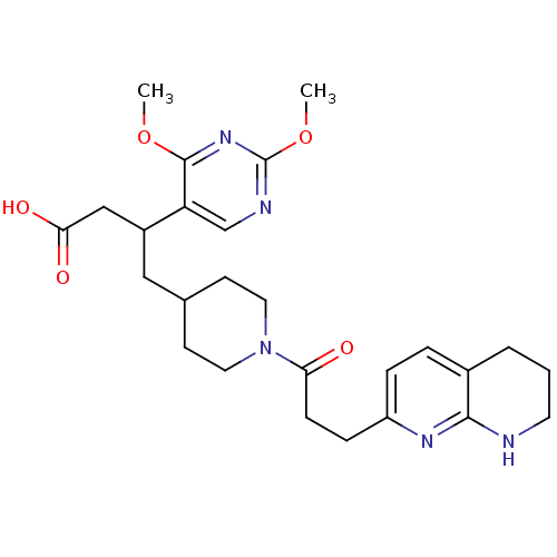 Chemical structure of BindingDB Monomer ID 50153555