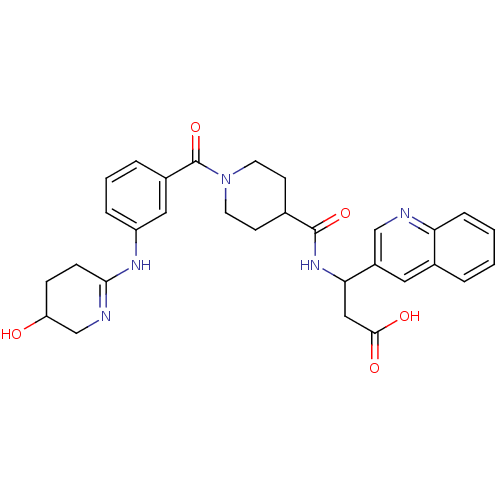 Chemical structure of BindingDB Monomer ID 50153564