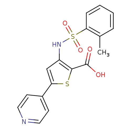 Chemical structure of BindingDB Monomer ID 50153761