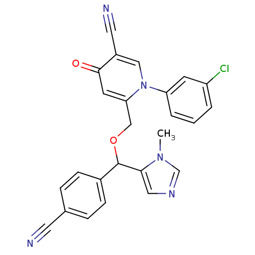 Chemical structure of BindingDB Monomer ID 50153768